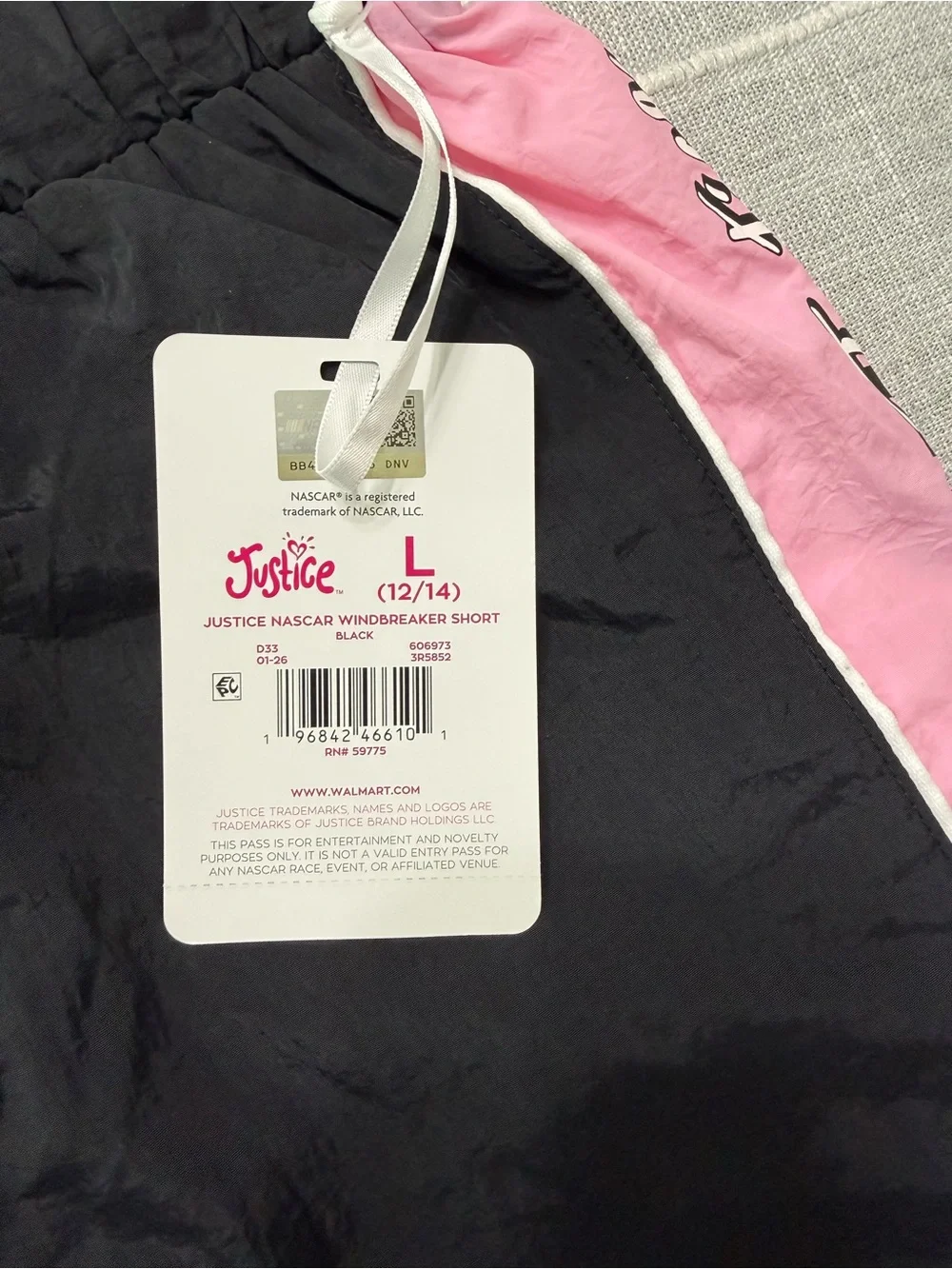 Justice sporty shorts